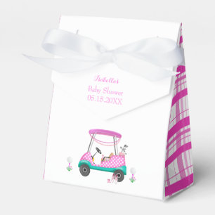 Ballotins Panier de golf rose avec cadeau de remerciement po