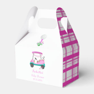 Ballotins Panier de golf rose avec fournitures pour bébé Bab