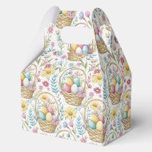 Ballotins Panier de Pâques & motif floral printanier