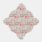 Ballotins Panneau d'affichage tordu asiatique cool (Déplié)