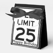 Ballotins Panneau d'anniversaire de la limite de vitesse de  (Verso)