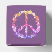 Ballotins Panneau de paix avec fleurs colorées, (Haut)