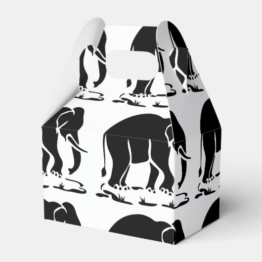 Ballotins Panneau de trekking des éléphants asiatiques devan (Verso)