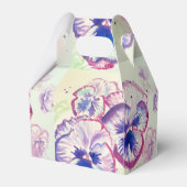 Ballotins Pansies Pansy Fleur violet Rose floral (Arrière)