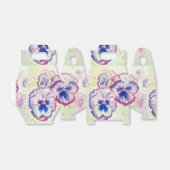 Ballotins Pansies Pansy Fleur violet Rose floral (Déplié)