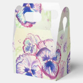 Ballotins Pansies Pansy Fleur violet Rose floral (Ouvert)