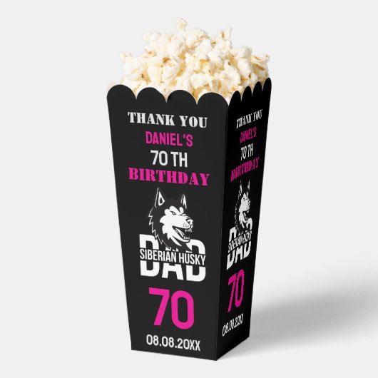 Ballotins Papa Husky, Papa Chien Anniversaire (Sauté)