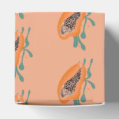Ballotins Papaye Fruit Tropical Merci Baby Shower (Haut)
