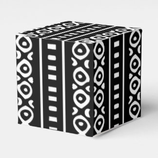 Ballotins Papier d'emballage minimaliste à motif africain