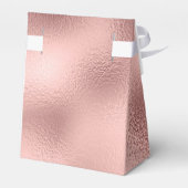 Ballotins Papier métallisé rose gold et monogramme à paillet (Arrière)