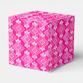 Ballotins Papier peint Art Déco, rose fuchsia (Arrière)