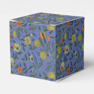 Ballotins Papier peint coloré Grenade Bleue de William Morri