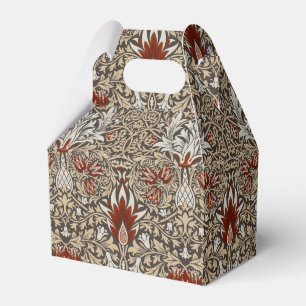 Ballotins Papier peint floral Terreux Brun de William Morris