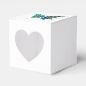 Ballotins Papillon aux plumes de paon vert (Verso)