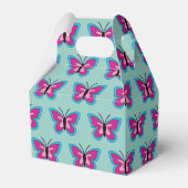 Ballotins Papillon bleu magenta rose (Arrière)