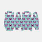 Ballotins Papillon bleu magenta rose (Déplié)