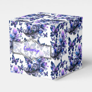 Ballotins Papillon Cube à motif Cosmic Sparkle