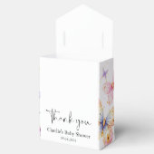 Ballotins Papillon rose violet Baby shower fille (Ouvert)