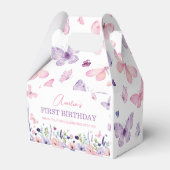 Ballotins Papillon rose violet Jardin Floral Fille Anniversa (Arrière)