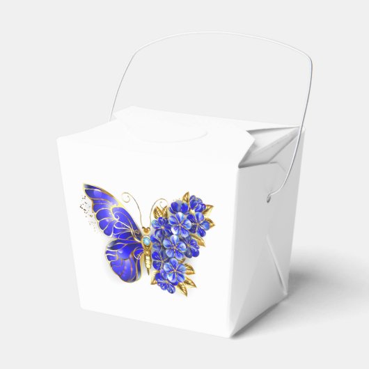 Ballotins Papillon Saphir Fleur (Verso)