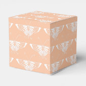Ballotins Papillon stylisé Déco - pêche douce (Arrière)