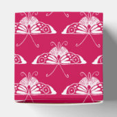 Ballotins Papillon stylisé Déco - rose fuchsia (Haut)