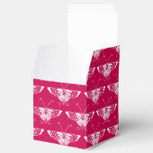 Ballotins Papillon stylisé Déco - rose fuchsia (Ouvert)