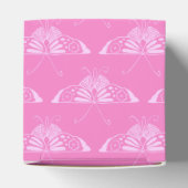 Ballotins Papillon stylisé Déco - rose orchidée (Haut)