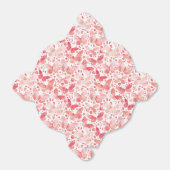 Ballotins Papillons Aquarelle Corail rose (Déplié)