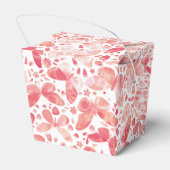 Ballotins Papillons Aquarelle Corail rose (Arrière)