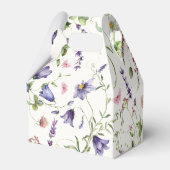 Ballotins Papillons Aquarelle Fleurs Shower de Mariage (Arrière)