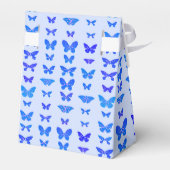 Ballotins Papillons, bleu cobalt, bleu clair arrière - plan (Arrière)