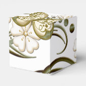 Ballotins Papillons d'or Floral Ballotin de coeur (Arrière)