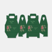 Ballotins Papillons Et Fleur De Pois Doux Personnalisé (Déplié)