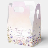 Ballotins Papillons Fleurs sauvages violets rose bébé en fle (Ouvrir)