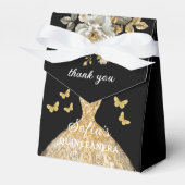 Ballotins Papillons Floral Quinceañera (Verso)