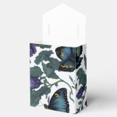 Ballotins Papillons floraux magenta violet victorien (Ouvert)