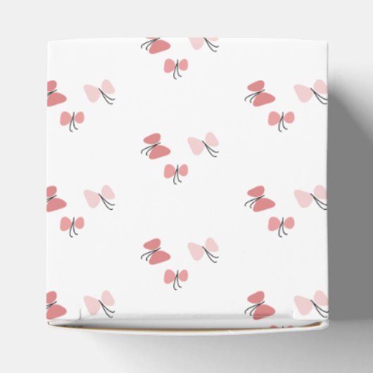 Ballotins Papillons Jardin Anniversaire rose (Haut)