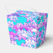 Ballotins Papillons, violet et turquoise (Arrière)