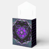 Ballotins Parapluie violet & coeurs.7 (Ouvert)