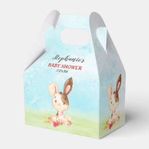 Ballotins Parc de Baby showers de Bunny Watercolor
