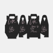 Ballotins Paris rose et noir (Déplié)