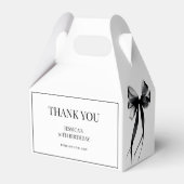 Ballotins Parlez trente à moi Black Bow 30e fête d'anniversa (Arrière)