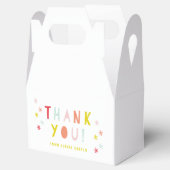 Ballotins Parti Anniversaire de enfant Merci arc-en-ciel col (Ouvert)