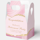 Ballotins Parti de retraite en or rose assez Customisé (Ouvrir)