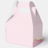 Ballotins Parti de retraite en or rose assez Customisé (Verso)