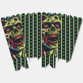 Ballotins Parti d'Halloween Zombie éffrayant (Déplié)