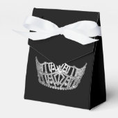 Ballotins Parti Favoriser Box Pageant Couronne (Verso)
