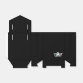 Ballotins Parti Favoriser Box Pageant Couronne (Déplié)