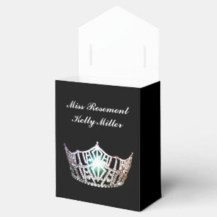 Ballotins Parti Favoriser Box Pageant Couronne